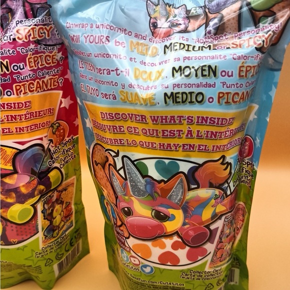 Cutetitos Colorful Unicornitos Plush Set 2 pack!! - Picture 2 of 7